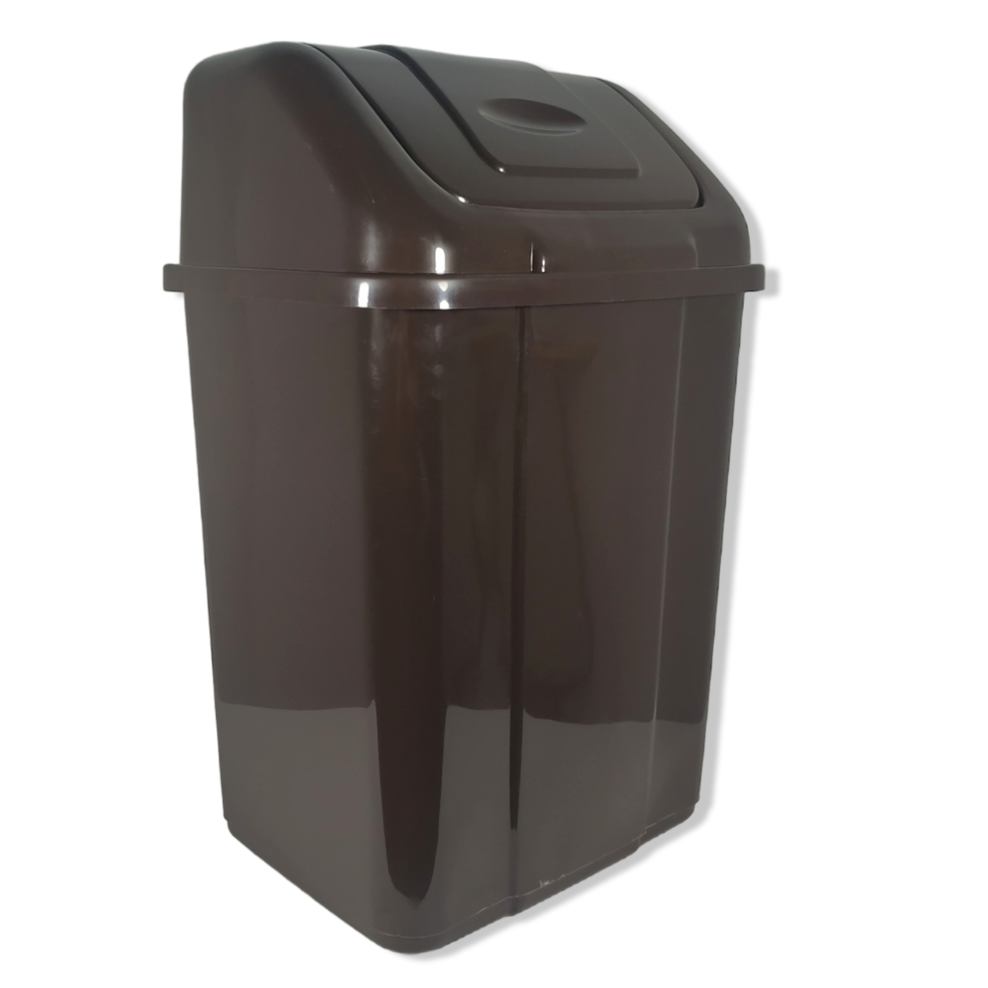 Відро ПОЛІМЕР-ГАРАНТ для сміття з поворотною кришкою 18л